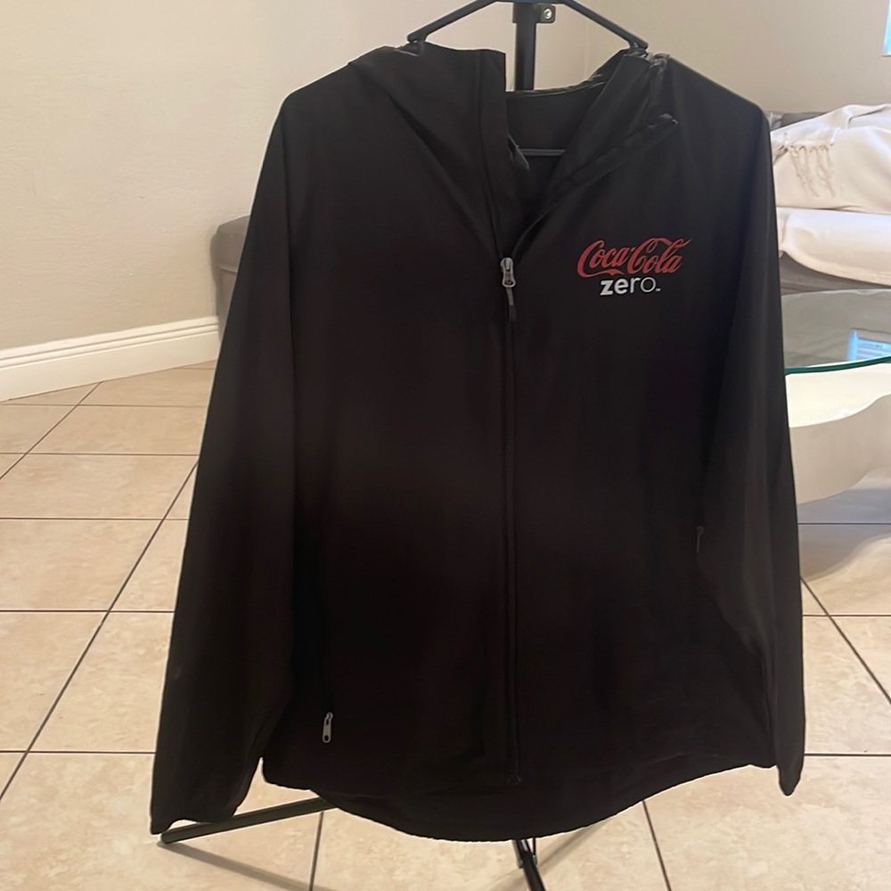 Coca-Cola rain jacket